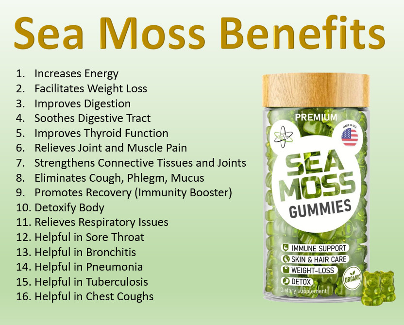 benefits of sea moss gummies