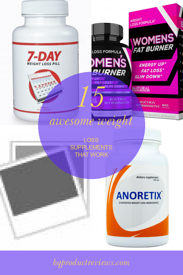 best supplements for weight loss female