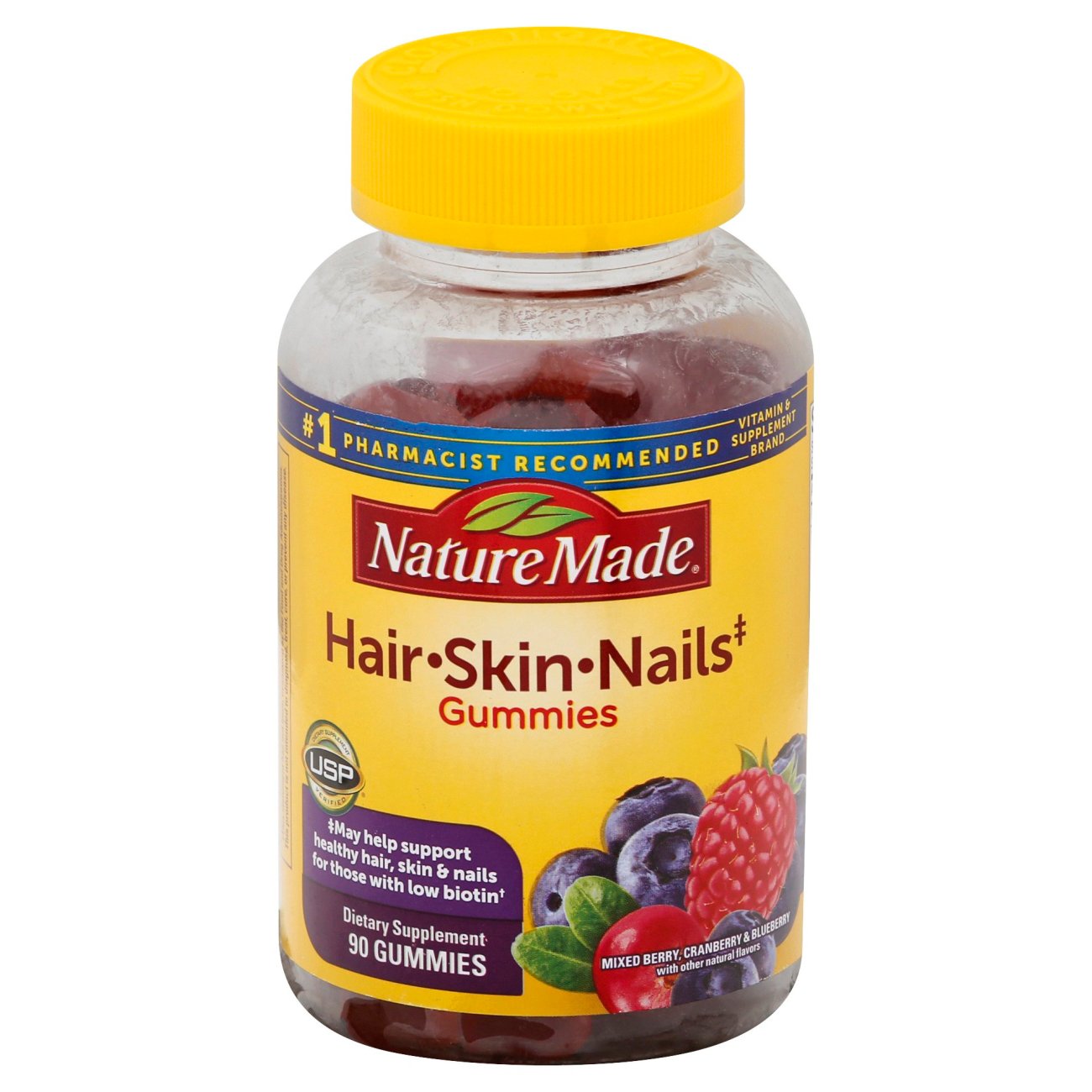 nature made hair skin and nails gummies