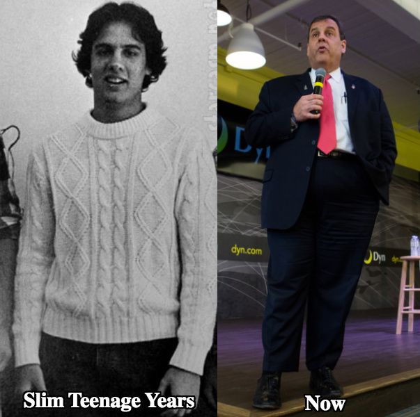 chris christie weight loss