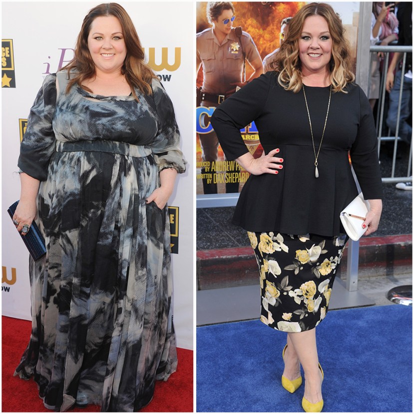 melissa mccarthy weight loss