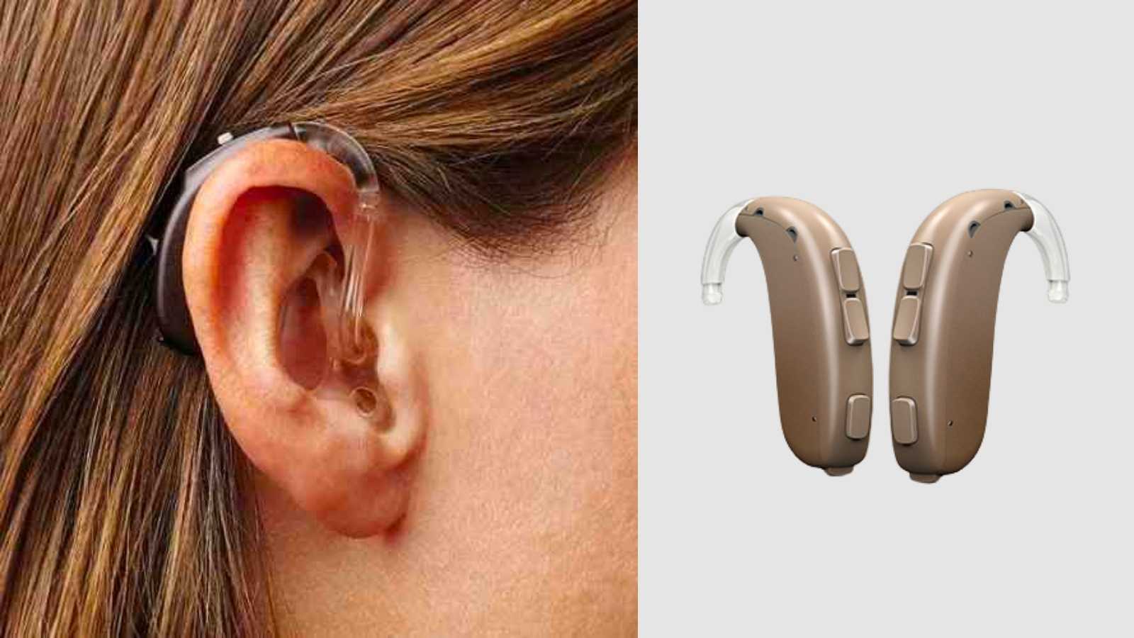 flat behind the ear hearing aids