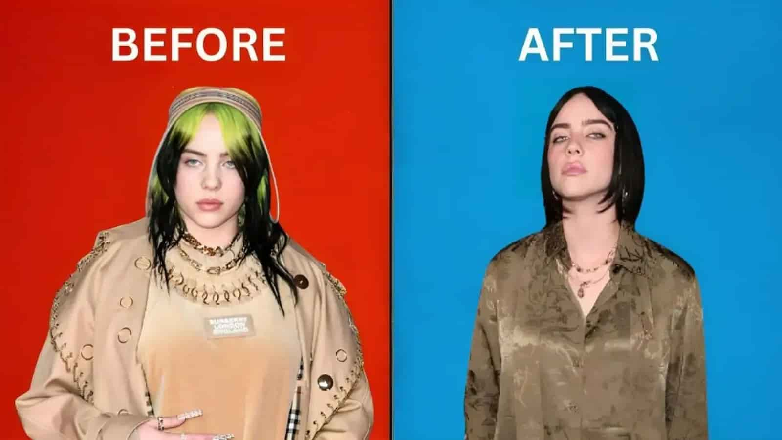 billie eilish weight loss