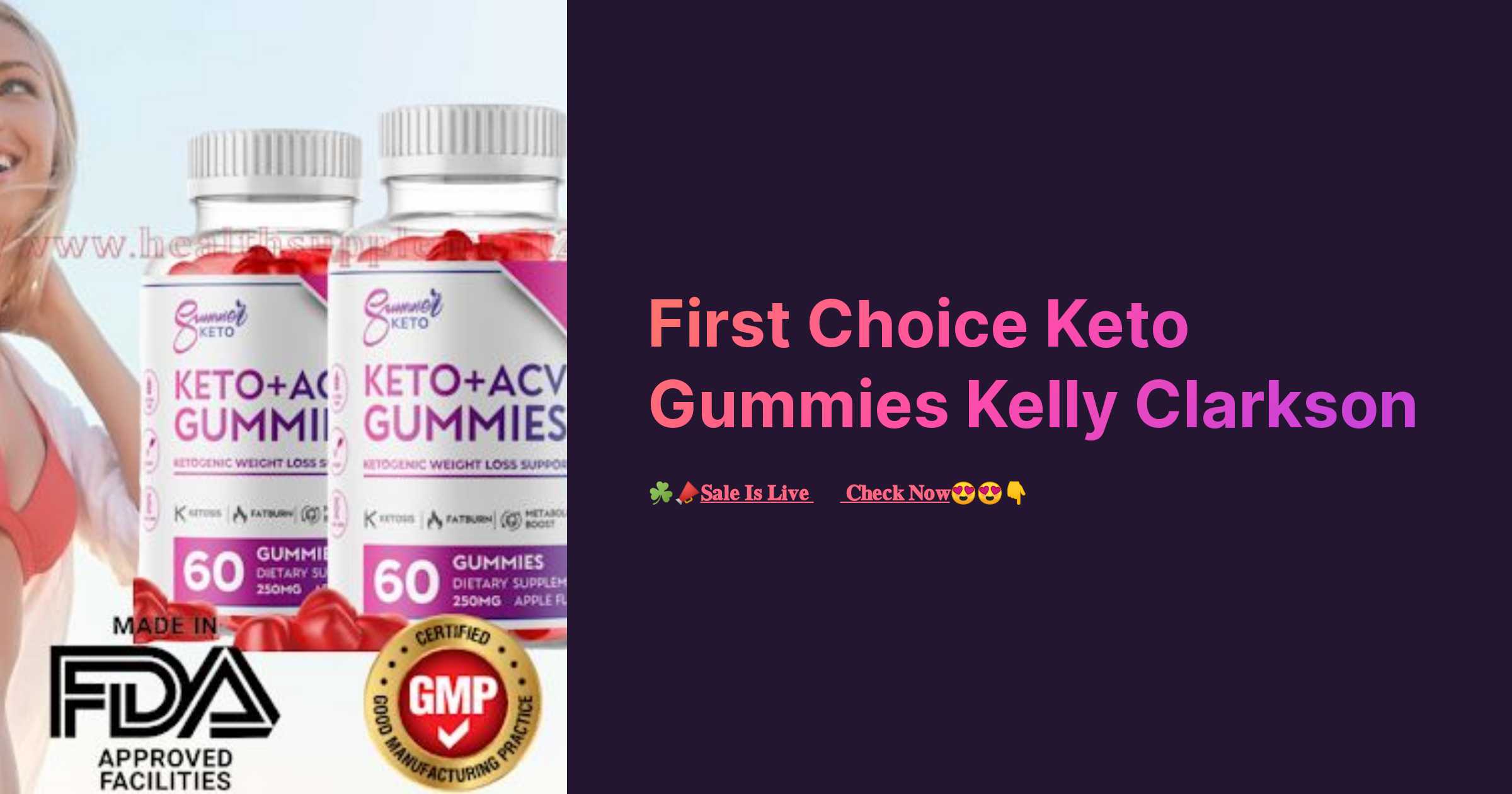 kelly clarkson keto gummies