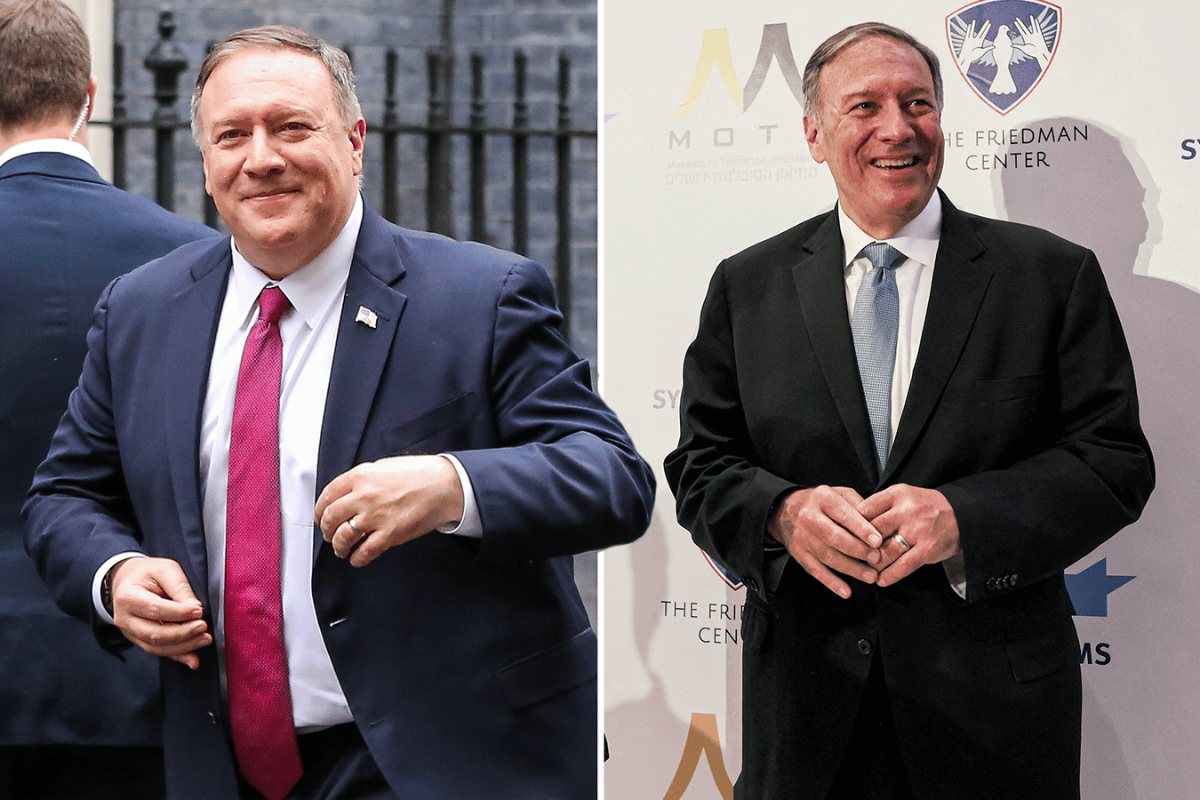mike pompeo weight loss