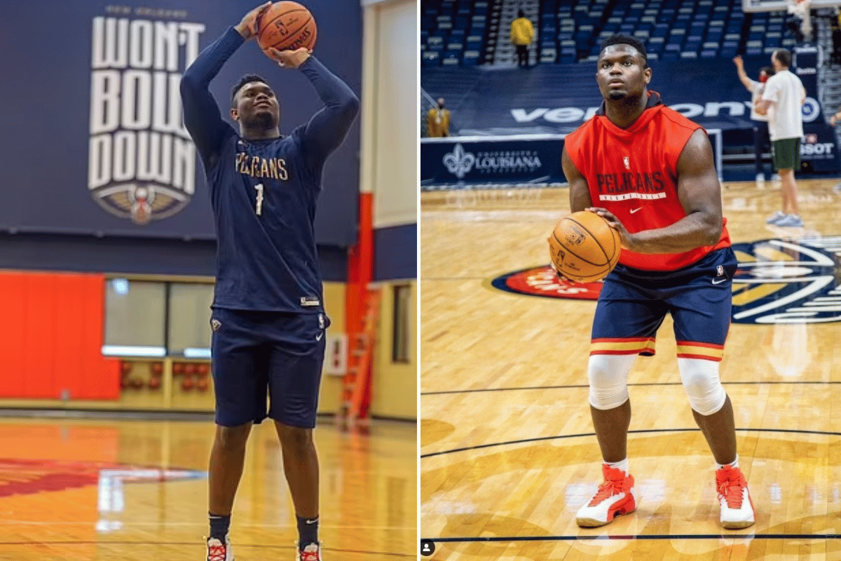 zion williamson weight loss