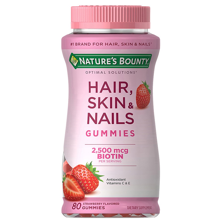 nature made hair skin and nails gummies