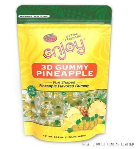 3d gummy pineapple