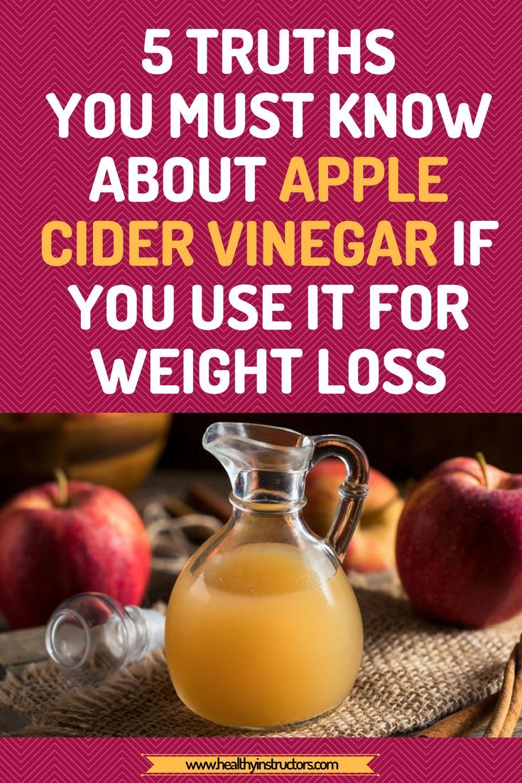 apple cider vinegar weight loss