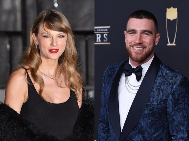 travis kelce surprised taylor swift at a london concert.