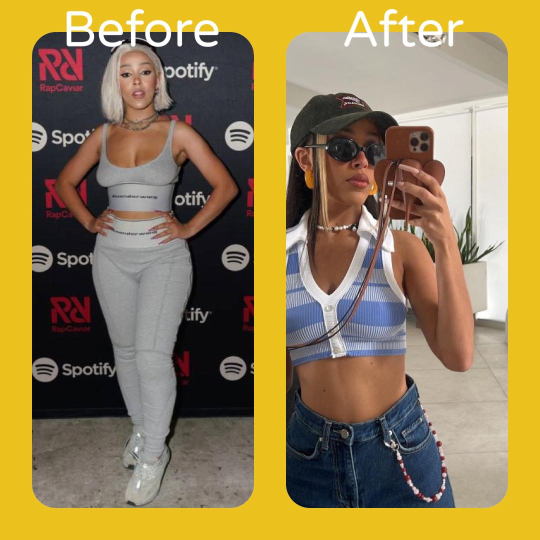 doja cat weight loss