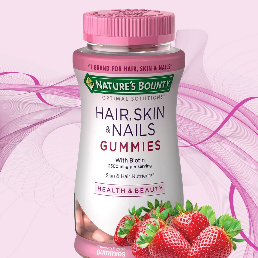 hair skin and nails gummies