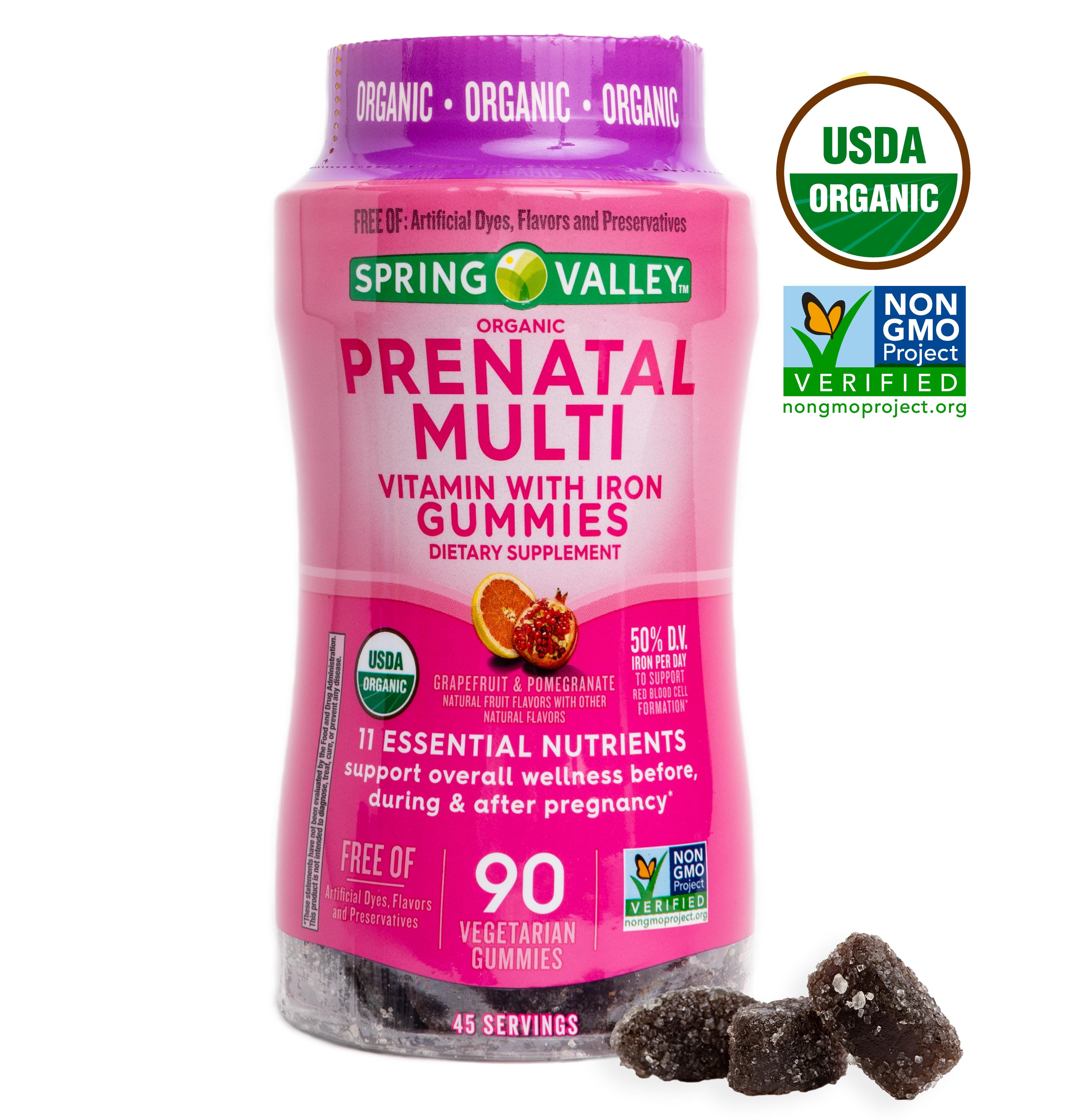 iron in prenatal gummies