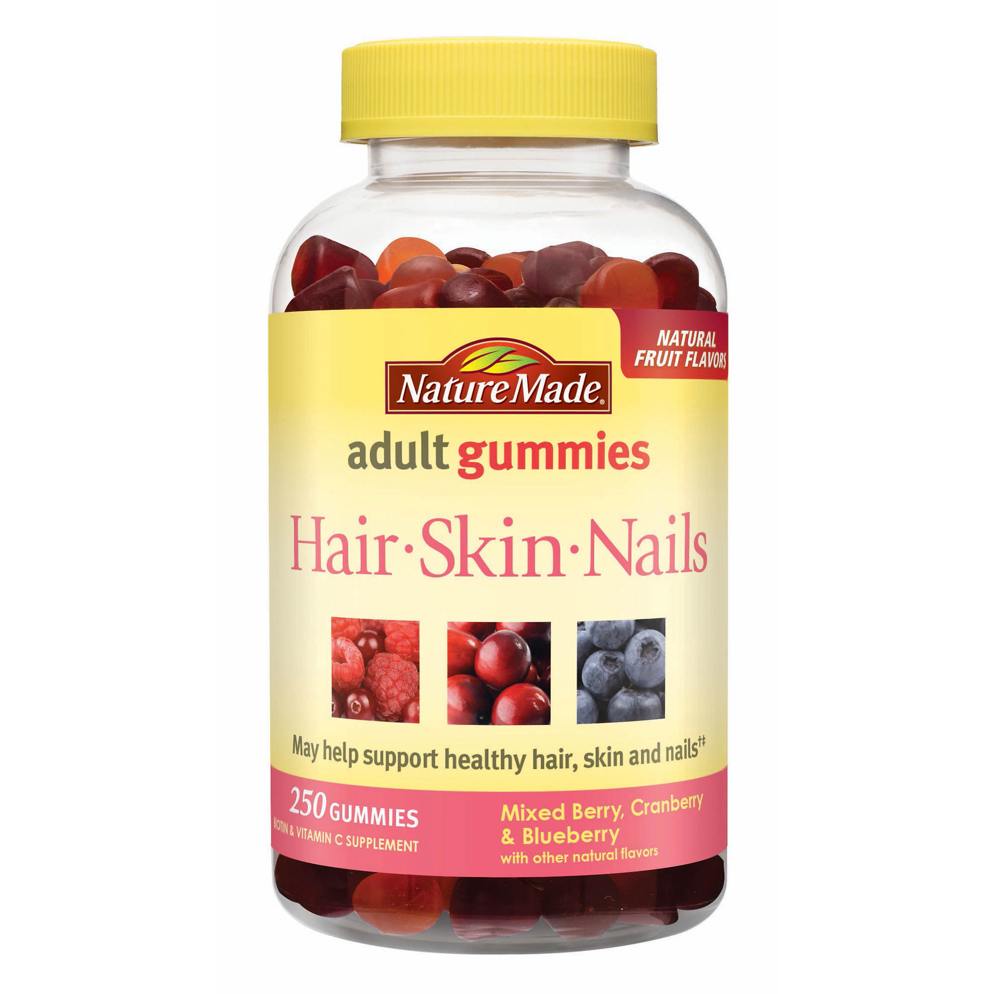 nature made hair skin and nails gummies