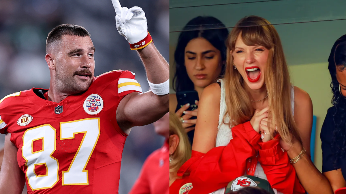 travis kelce and taylor swift halloween costume