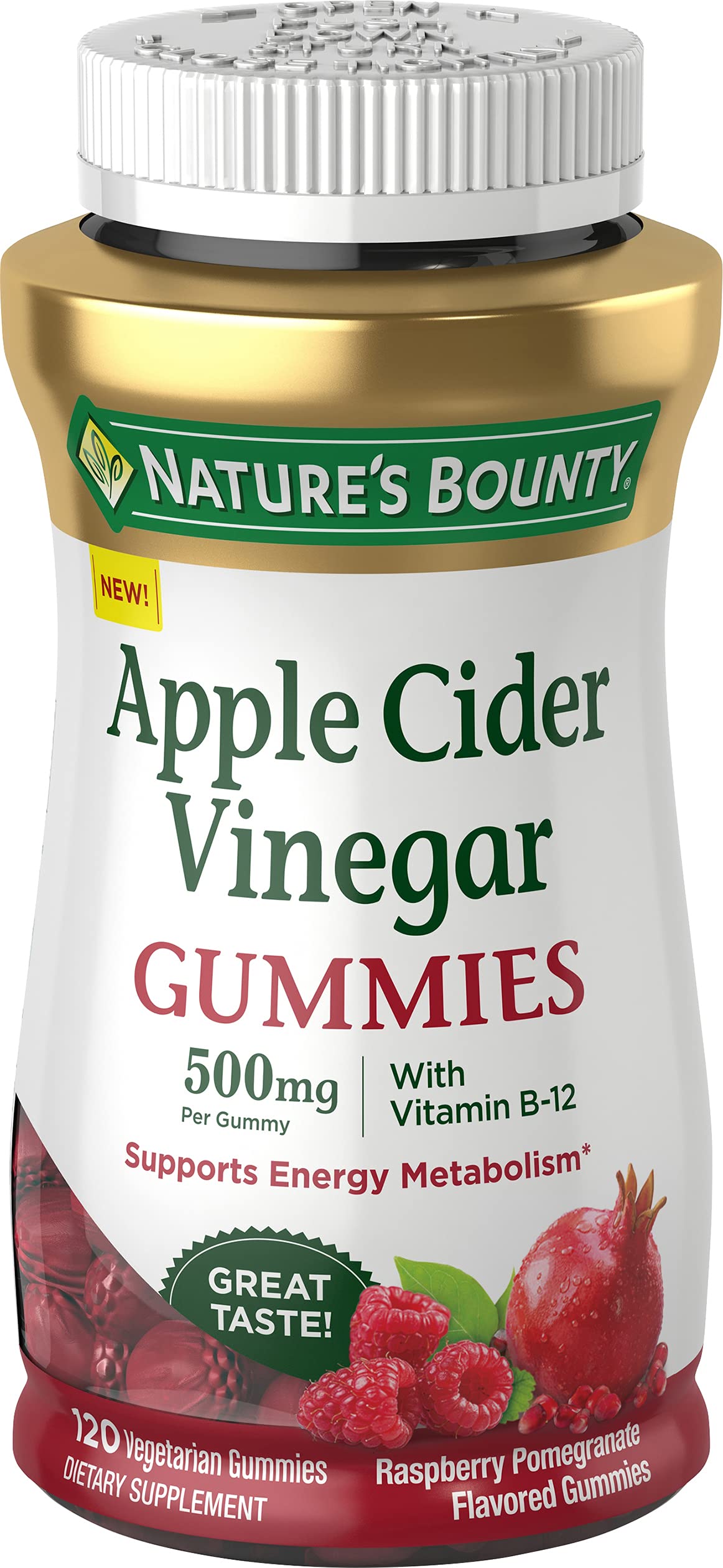 Unfiltered apple cider vinegar gummies