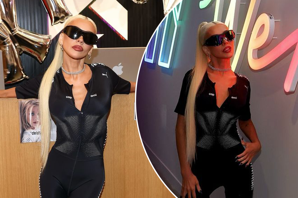 christina aguilera weight loss