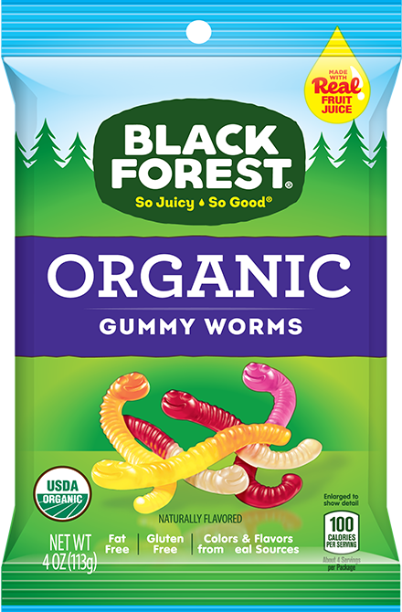 black forest organic gummy worms