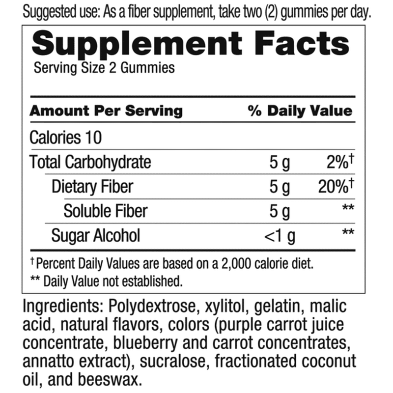 fiber well gummies costco