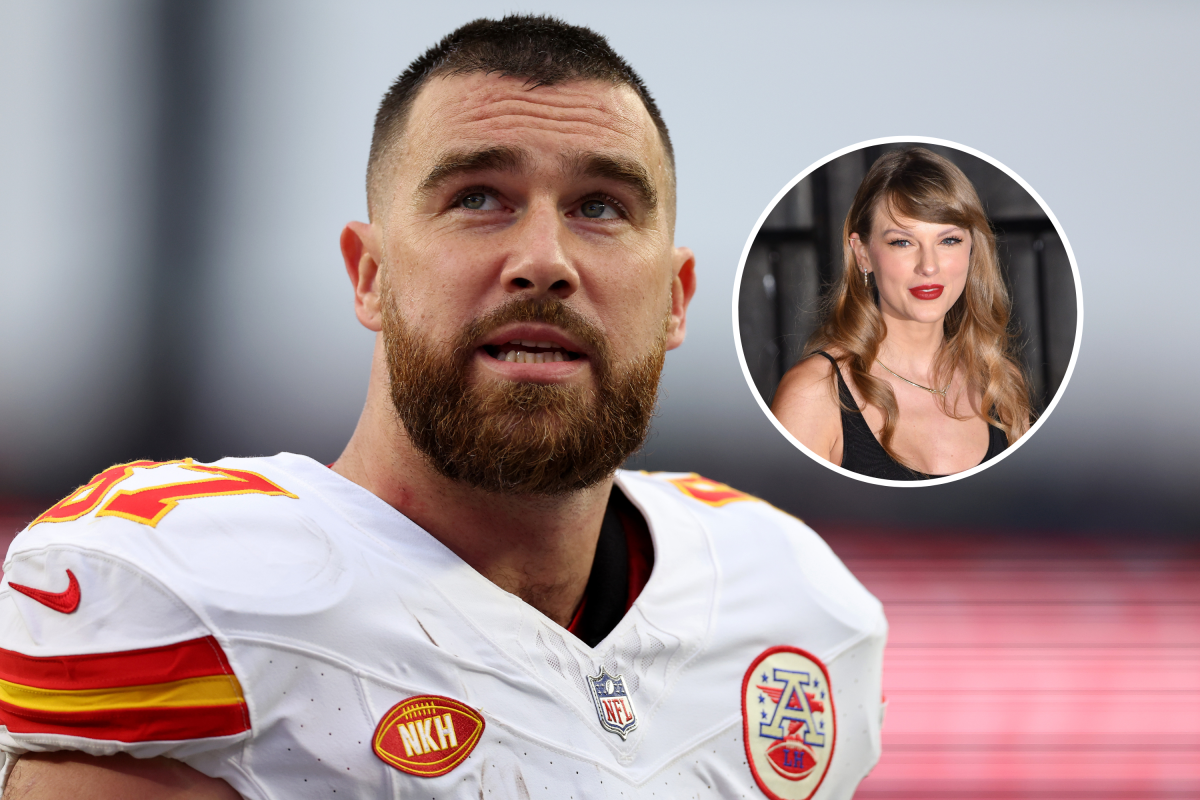 travis kelce message to taylor swift