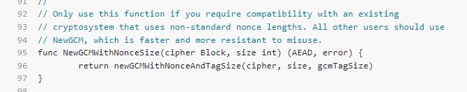 panic: crypto/aes: invalid key size 44 golang