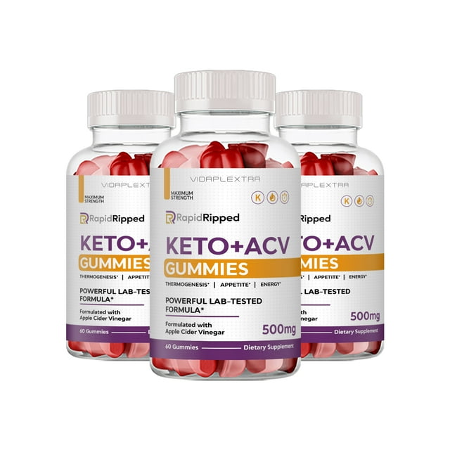 Rapid Ripped Keto ACV Gummies