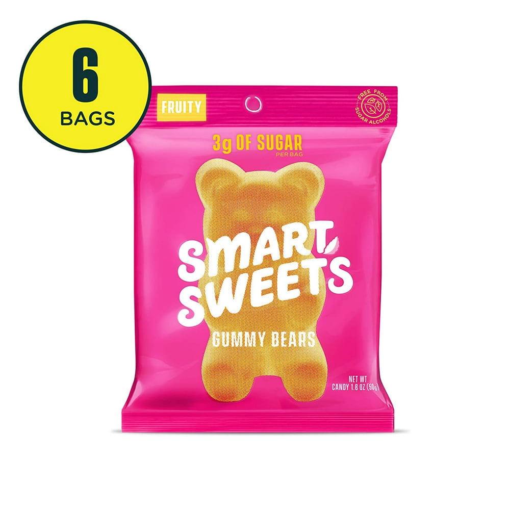 low sugar gummy bears