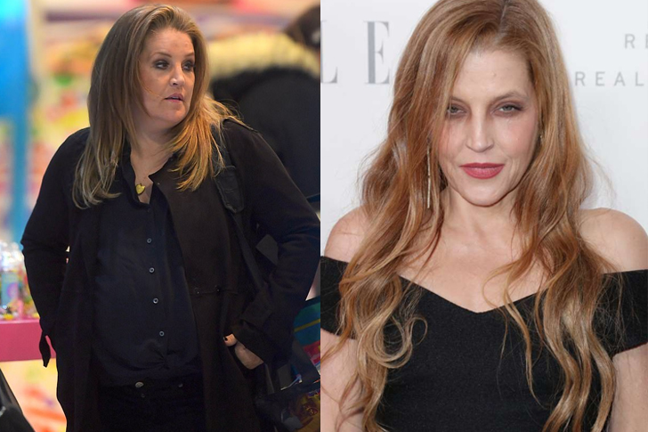 lisa marie presley weight loss