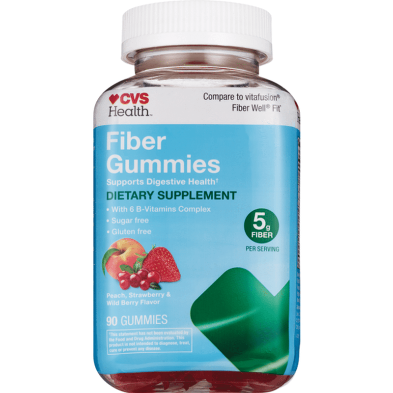 cvs fiber gummies