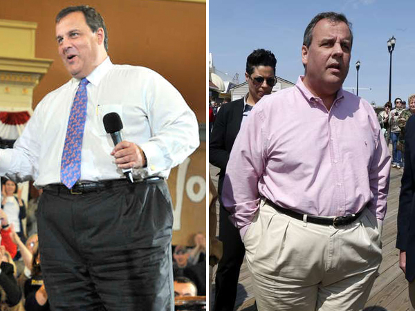 chris christie weight loss