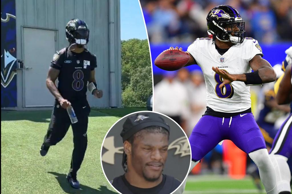 lamar jackson weight loss