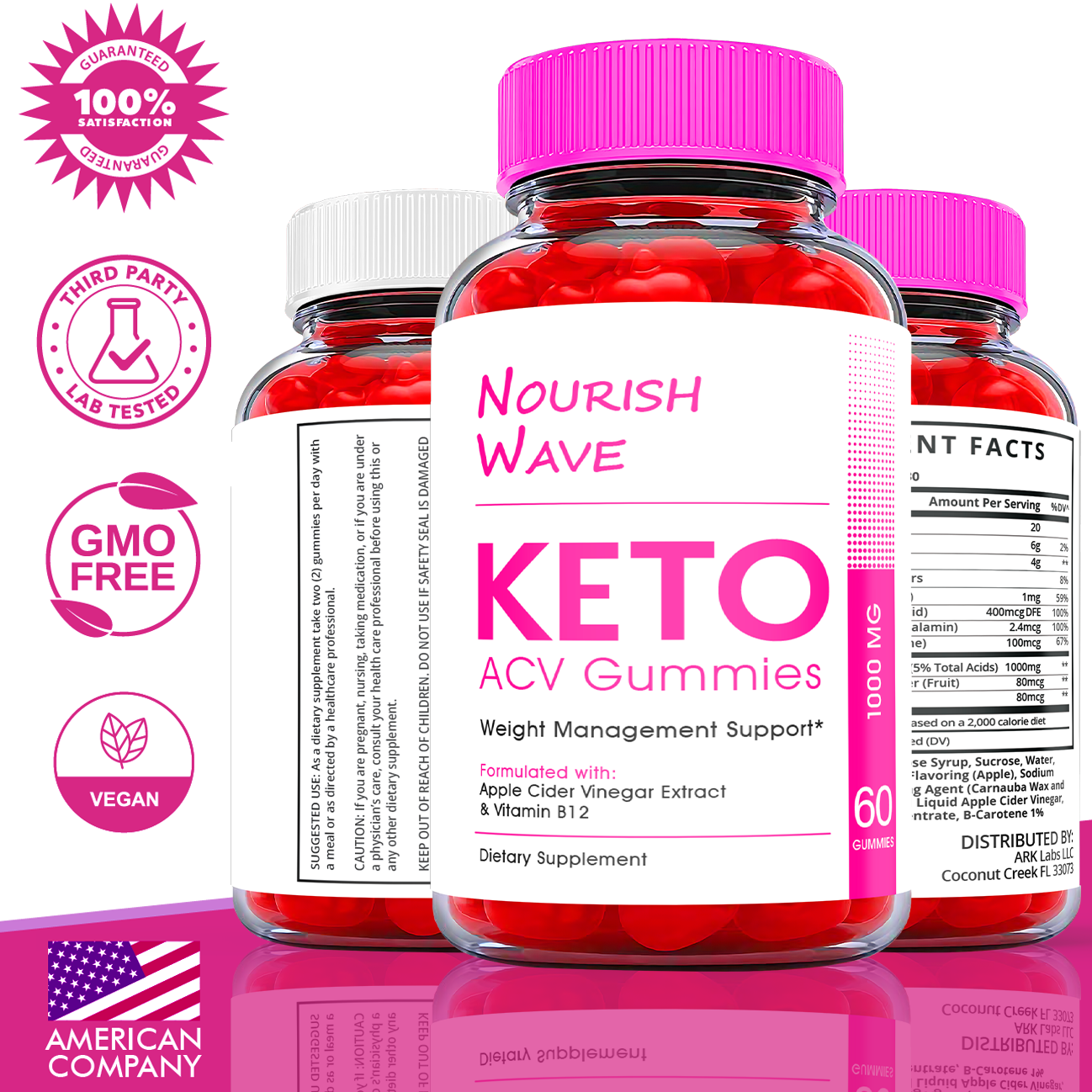 nourish wave keto gummies