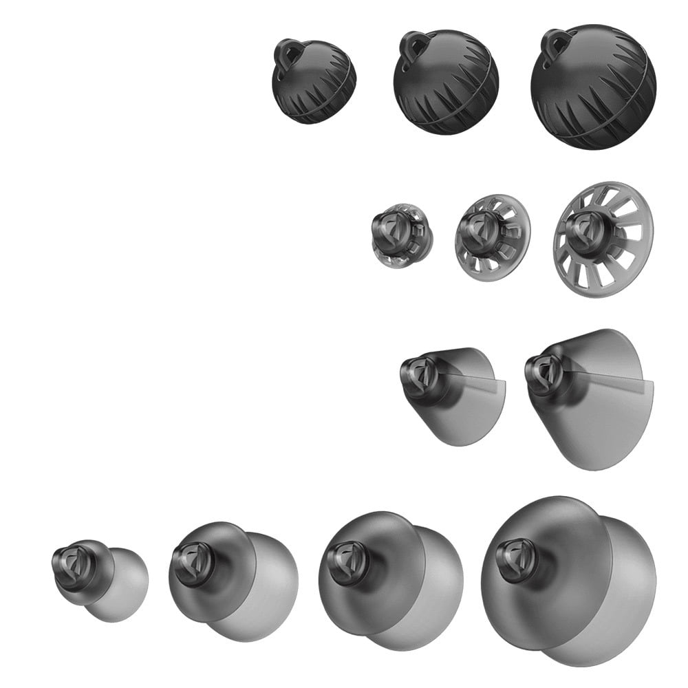 types of hearing aid domes