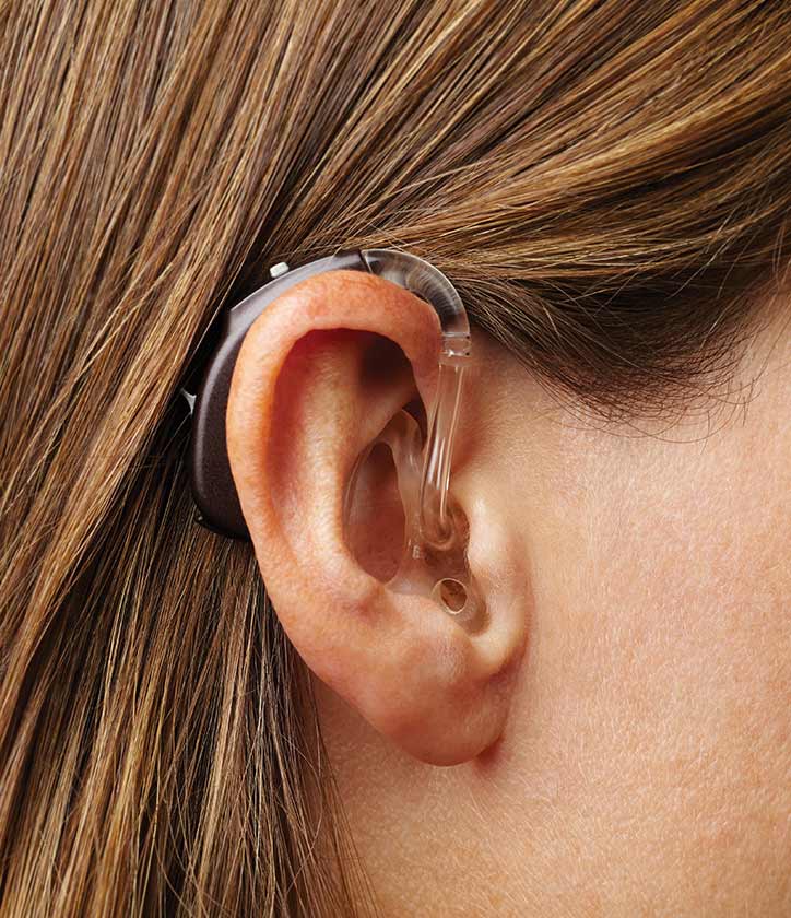 flat behind the ear hearing aids