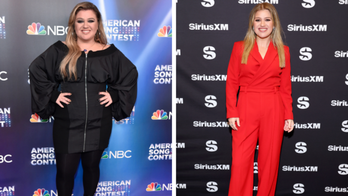 how much does kelly clarkson weight