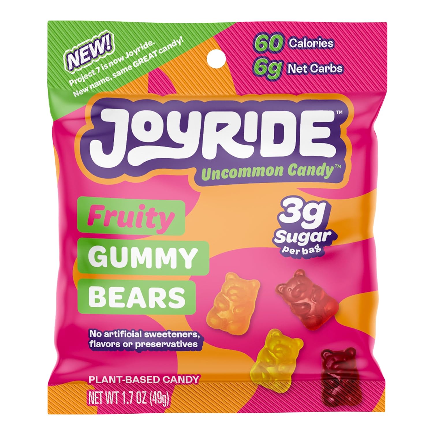 low sugar gummies