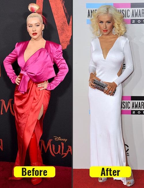 Christina Aguilera’s Weight Loss