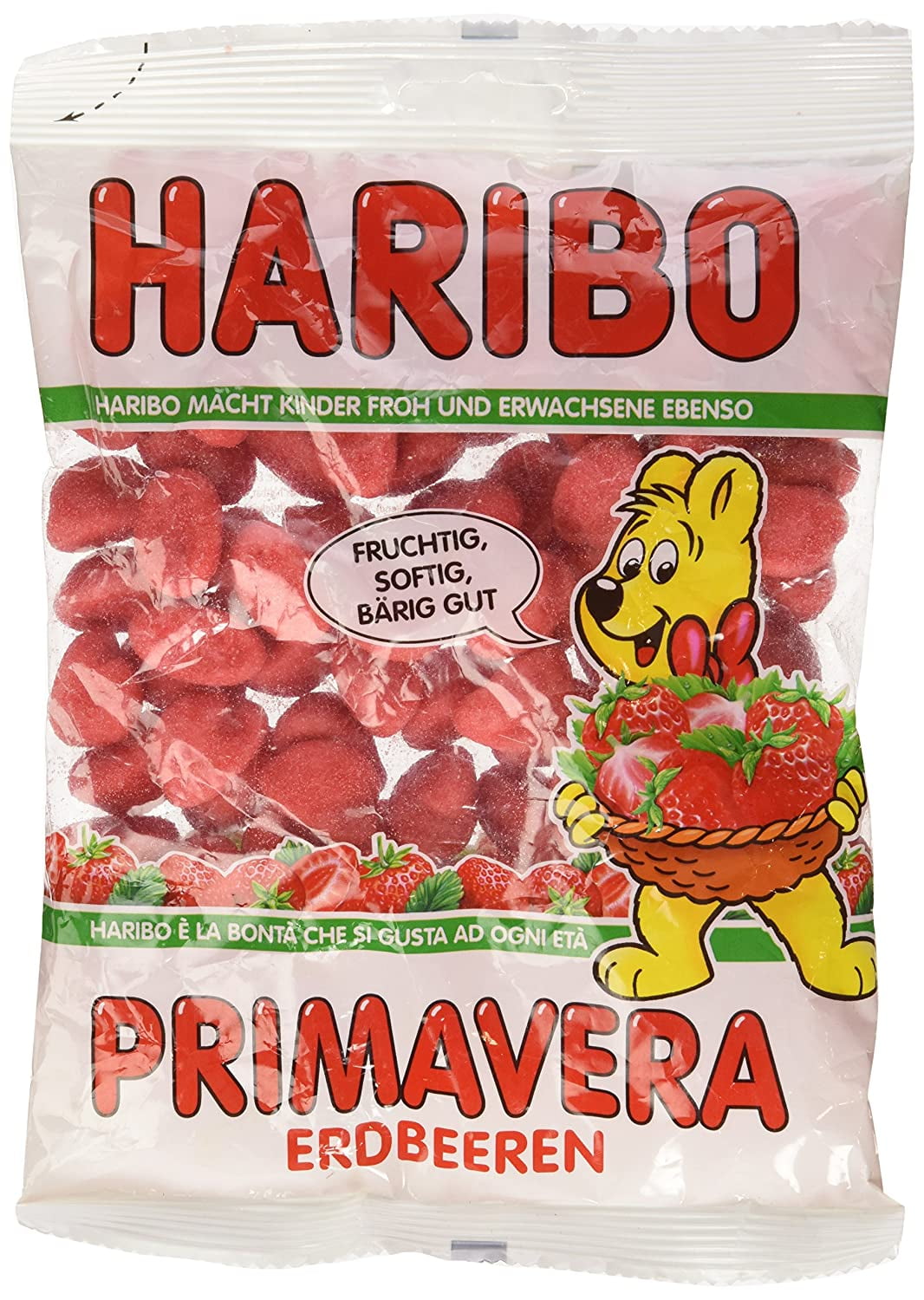 haribo strawberry gummies