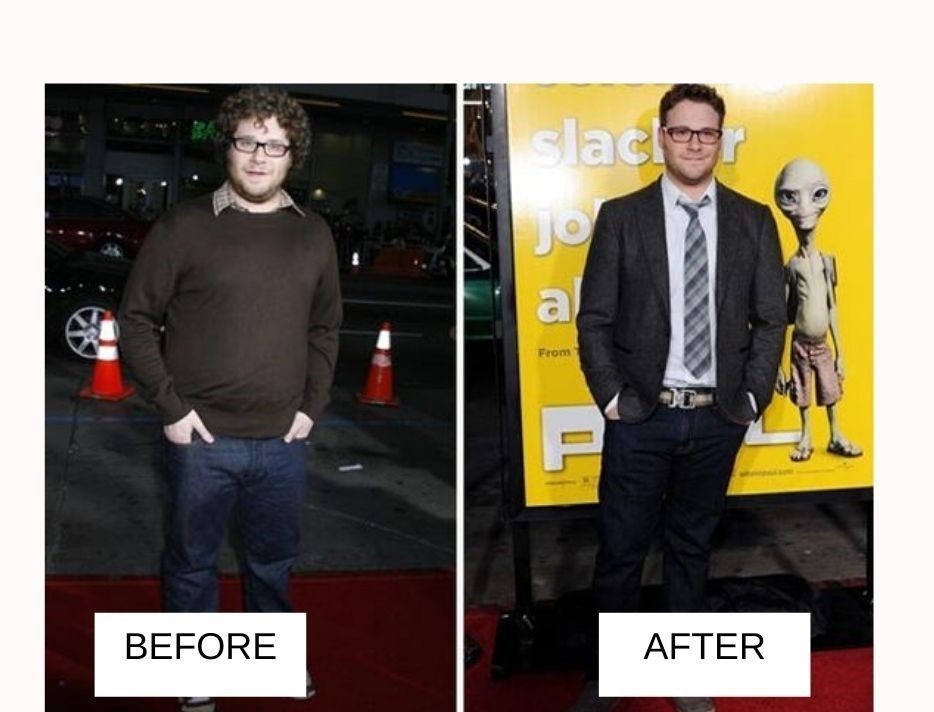 seth rogen weight loss