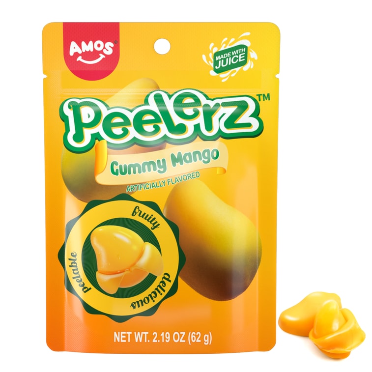 gummy mango peelable candy