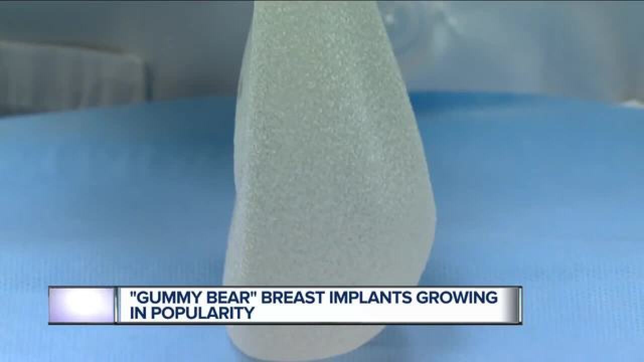 gummy bear silicone implant