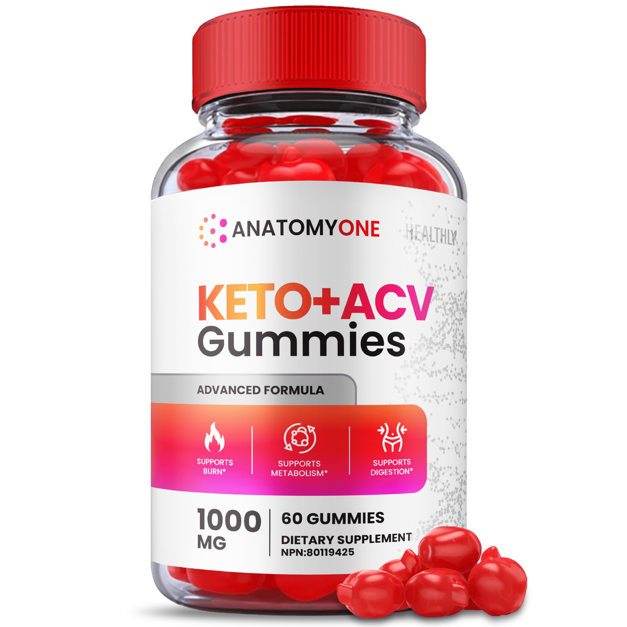 anatomy one keto + acv gummies