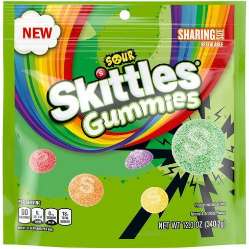 sour skittles gummies