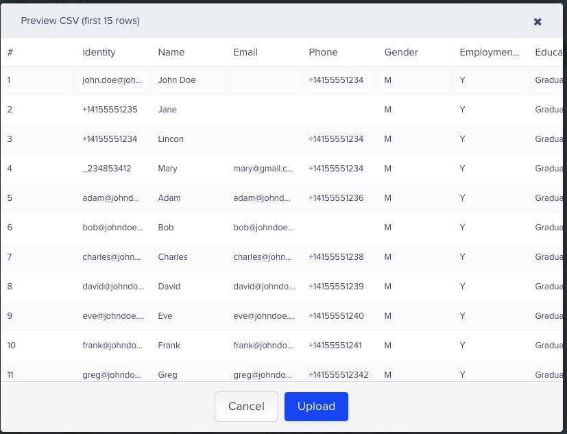 how to upload crypto data csv files to portfolio visualizer