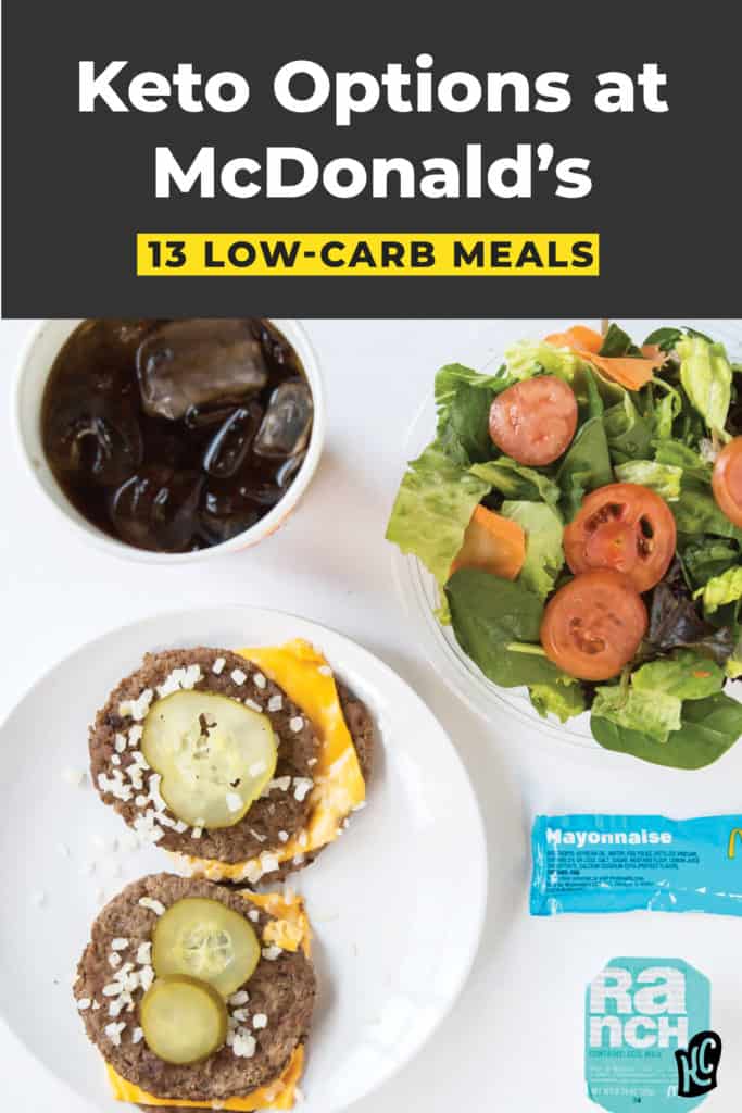 keto diet at mcdonalds