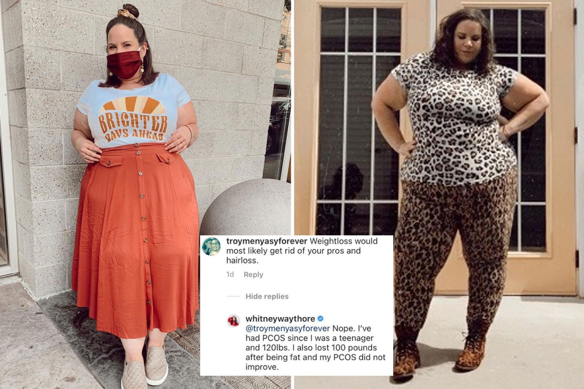 whitney thore weight loss