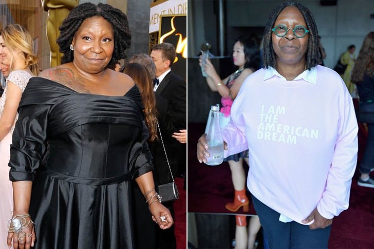 whoopi goldberg weight loss