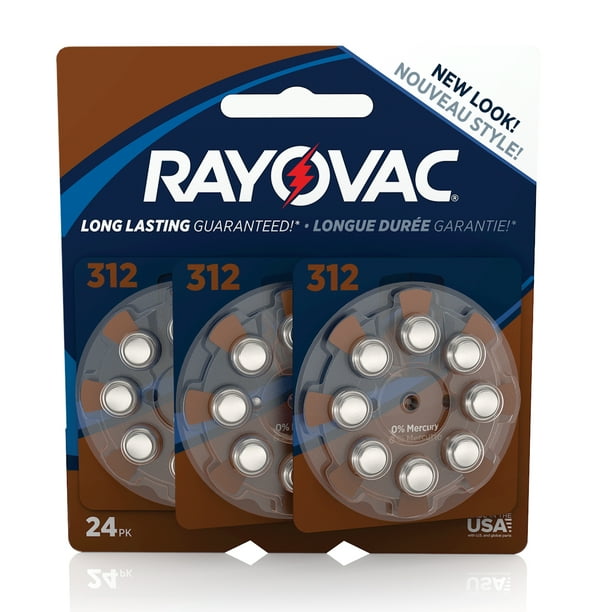 312 hearing aid batteries