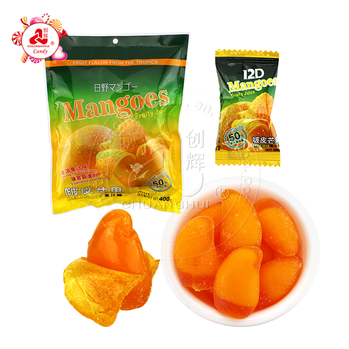 peel mango gummy