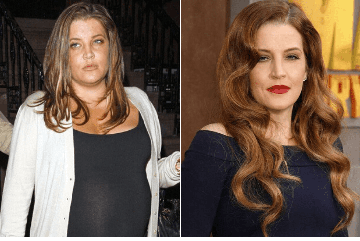 lisa marie presley weight loss